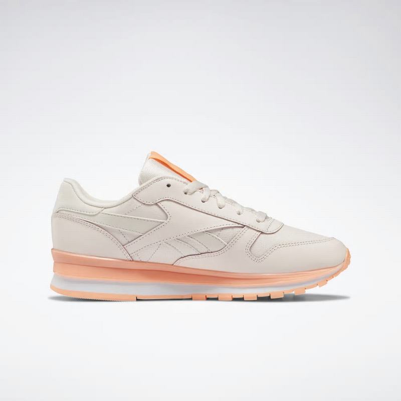 Tenisi Reebok Classic Leather Dama Roz/Roz Romania UN9880UO